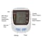 Fleming Supply Automatic Upper Arm Blood Pressure Monitor, Cuff and LCD Display Screen, Fast BP and Pulse Readings 370627XBN - alternate 2